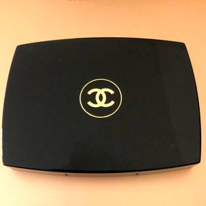 ✨ Chanel ✨  Mirror Empty Compact 💄💋 Black Gold